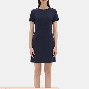 NWOT Theory Sheath Dress Jatinn Navy 2